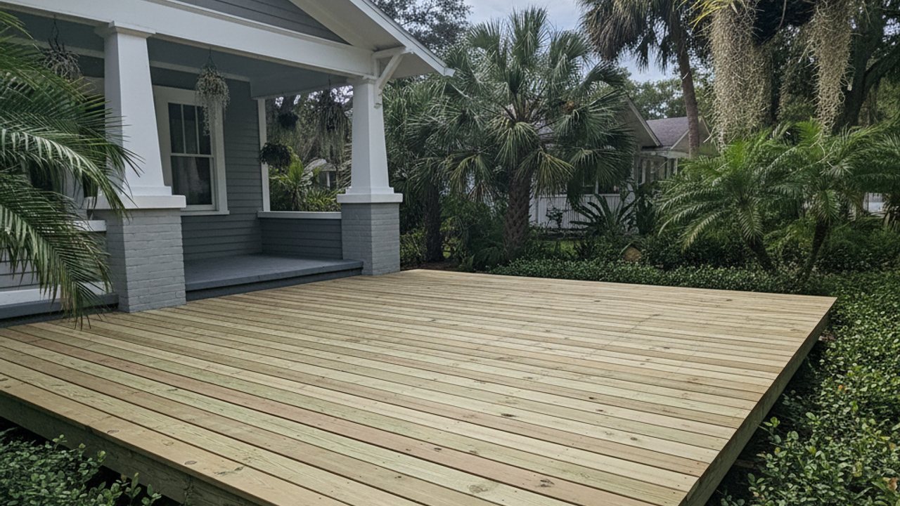 Deck Resurfacing completed by Coastal Deck Solutions in Miramar, FL