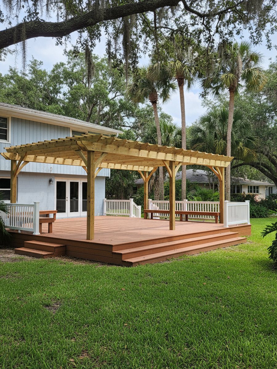 Deck Installation completed by Coastal Deck Solutions in Aventura, FL