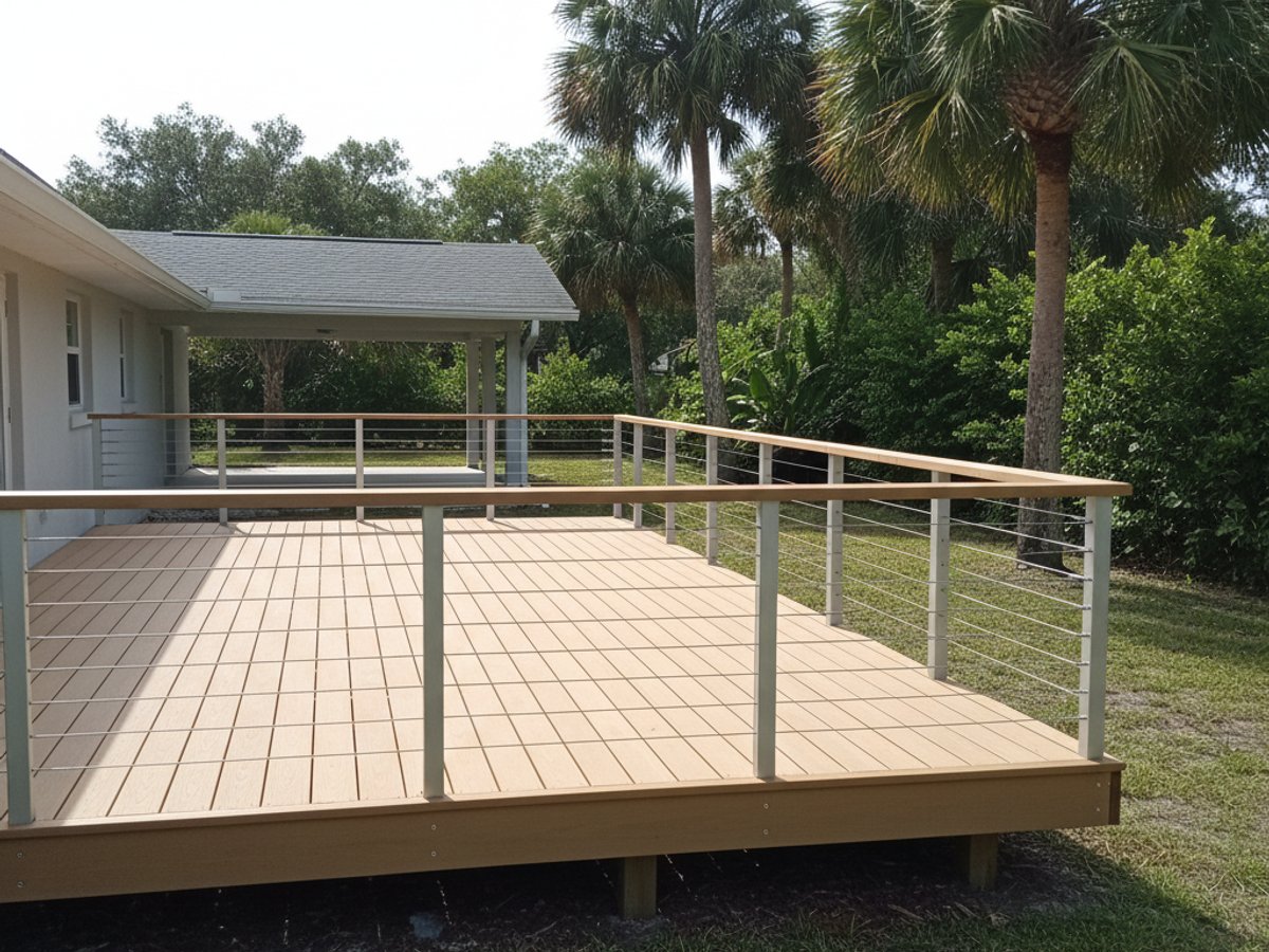 Deck Staining & Sealing completed by Coastal Deck Solutions in Miami, FL