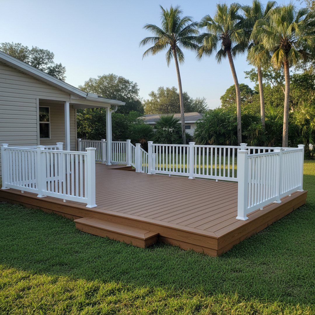 Deck Resurfacing completed by Coastal Deck Solutions in Hollywood, FL