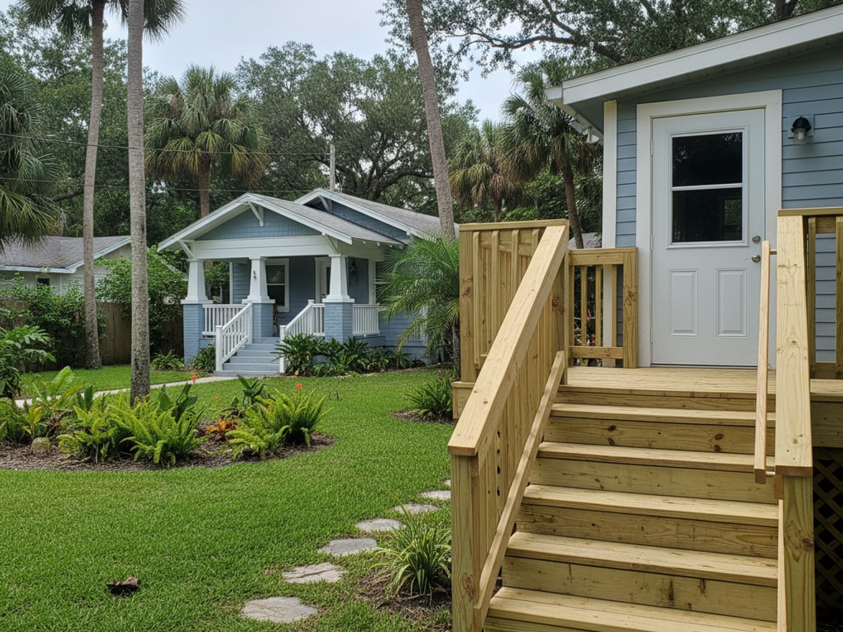 Screened-In Deck & Porch Construction completed by Coastal Deck Solutions in Coral Springs, FL