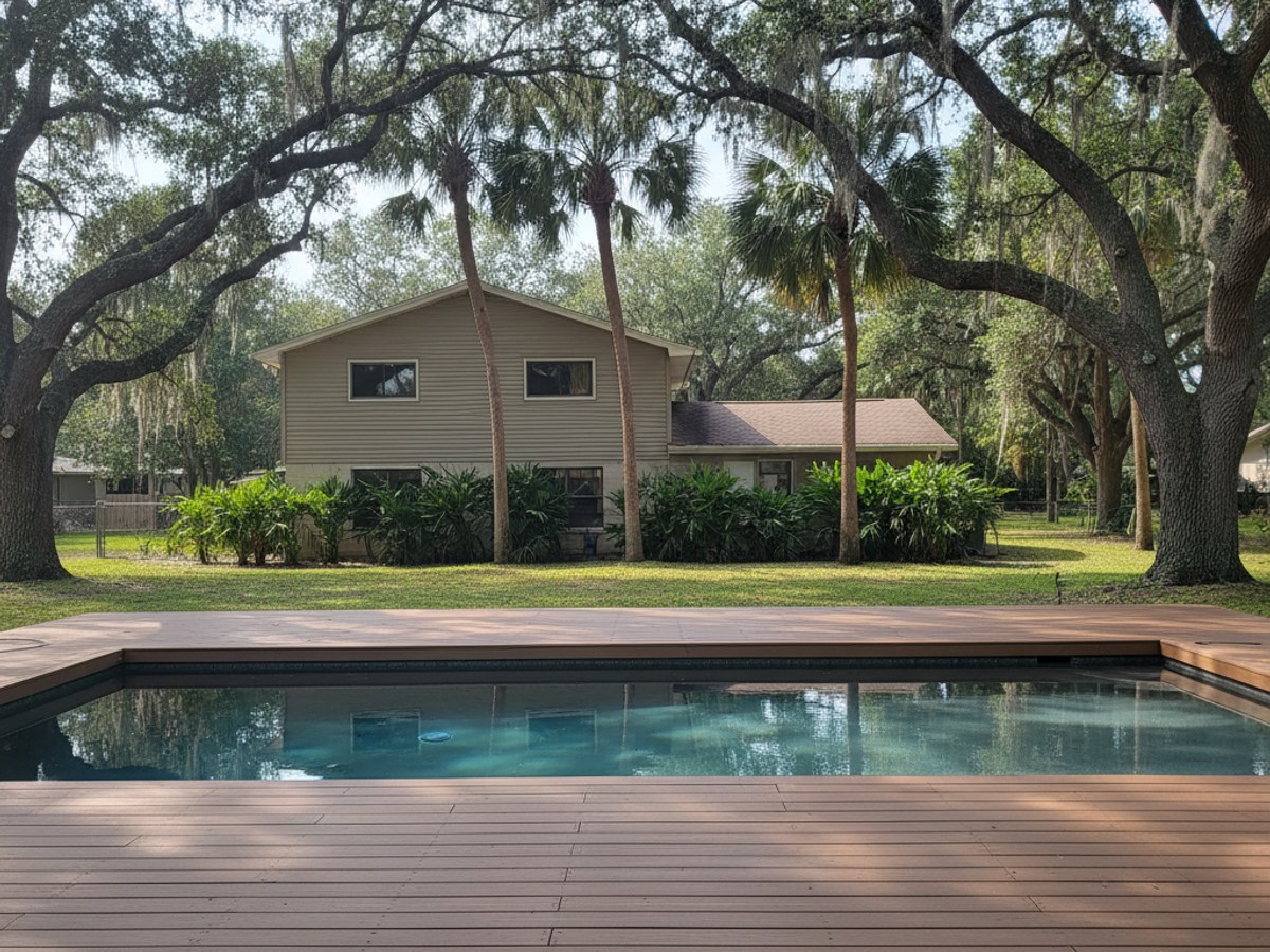 Custom Deck Design completed by Coastal Deck Solutions in Miami, FL